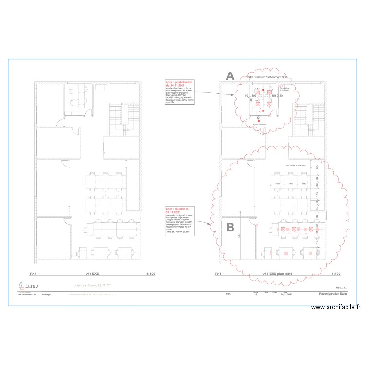 largo étage . Plan de 0 pièce et 0 m2