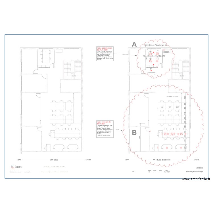 largo étage . Plan de 0 pièce et 0 m2