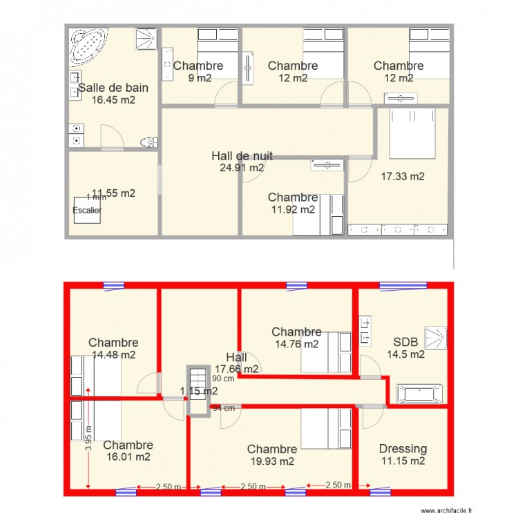 Maison Wodecq Haut final. Plan de 0 pièce et 0 m2