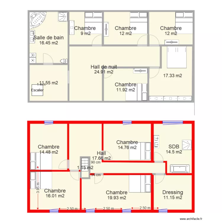 Maison Wodecq Haut final. Plan de Maison Wodecq Haut final. Plan de