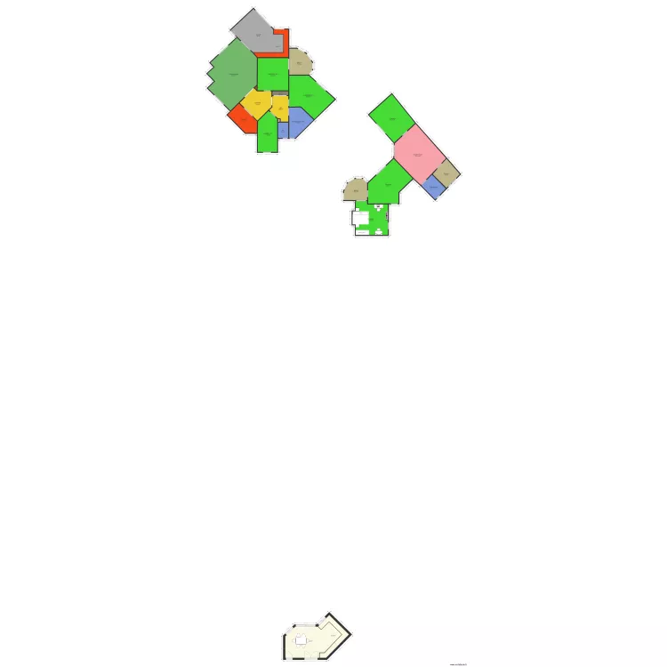 MAISON COLOREE. Plan de MAISON COLOREE. Plan de
