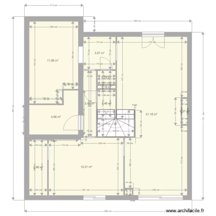 Maison RDC 3. Plan de 