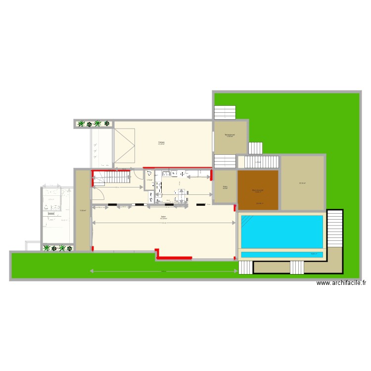 Boite à bouche . Plan de 0 pièce et 0 m2