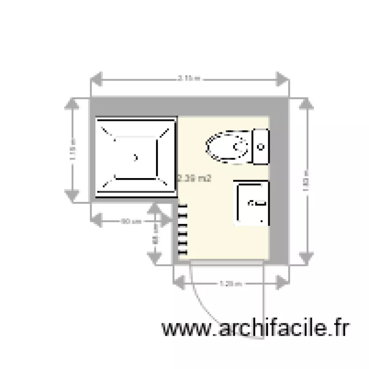 plan Liorey avant. Plan de 