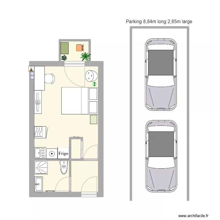 studio raphael. Plan de 