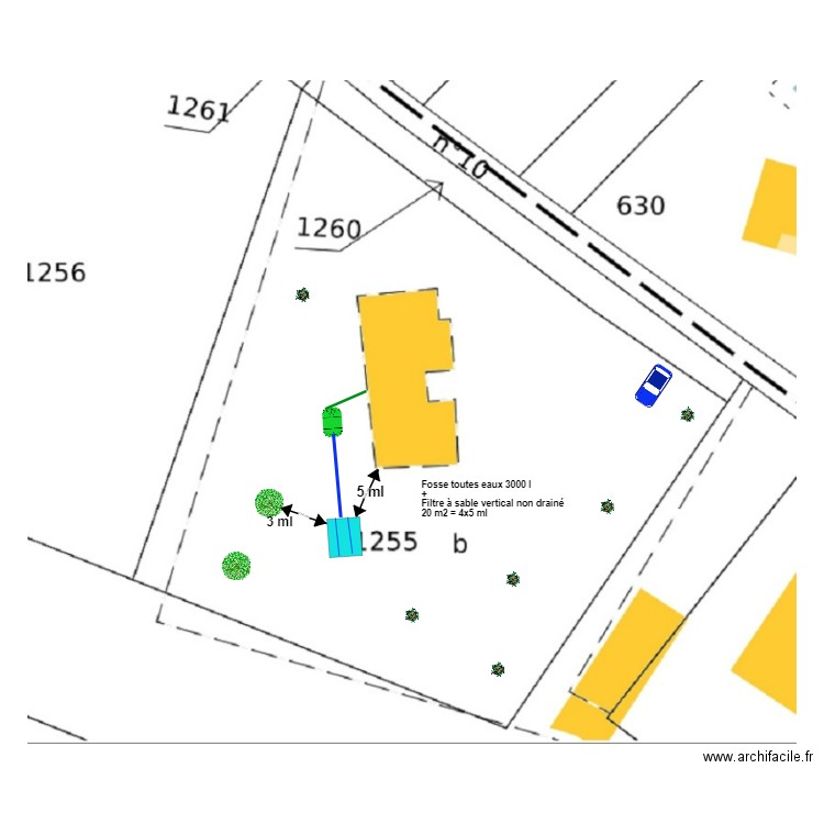 benac. Plan de 0 pièce et 0 m2