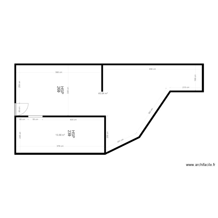 local outils côté. Plan de 0 pièce et 0 m2