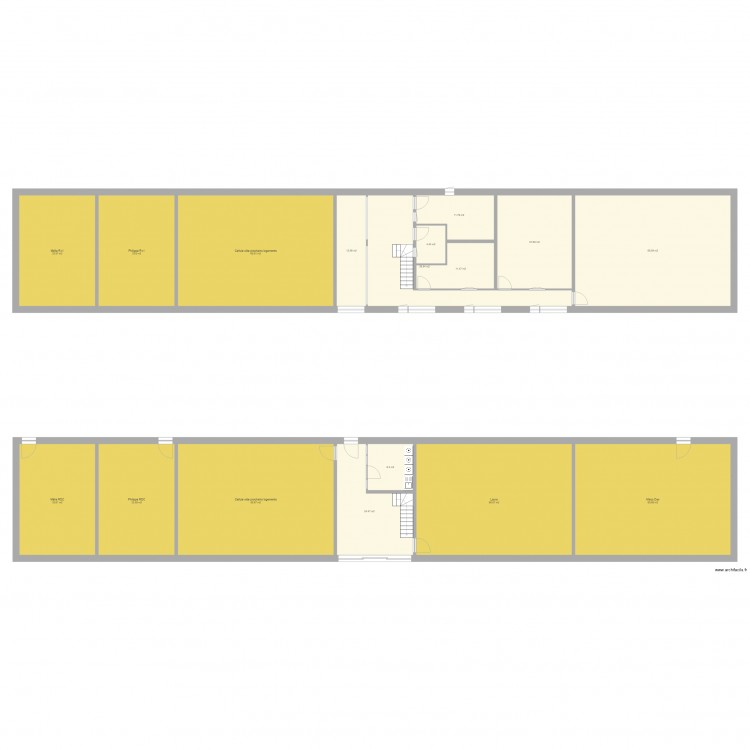 bâti. Plan de 0 pièce et 0 m2
