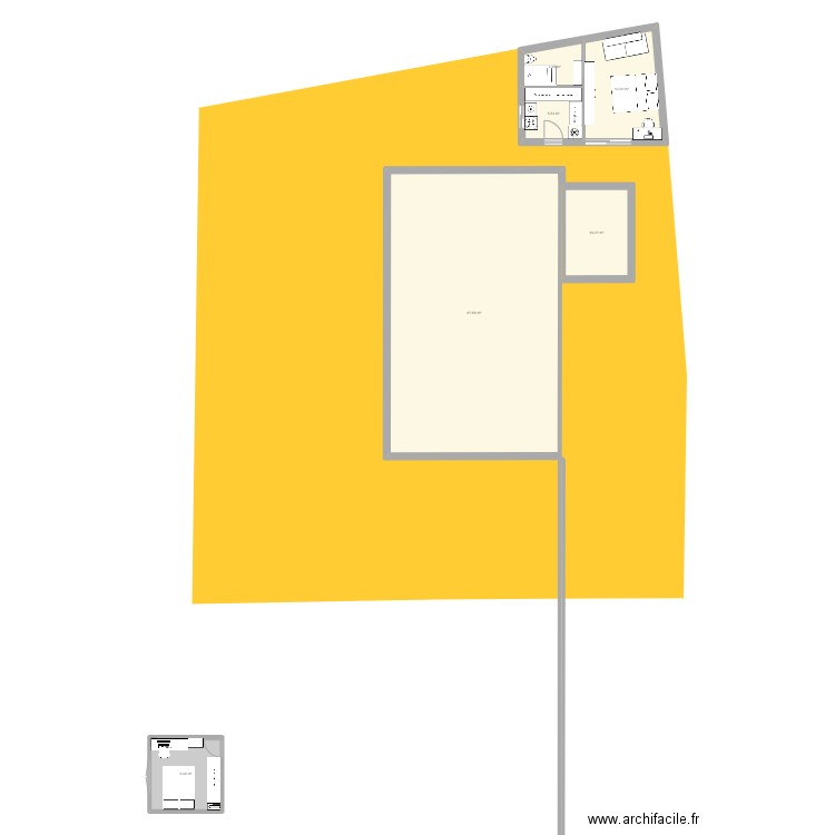 Chambre Raph. Plan de 6 pièces et 131 m2