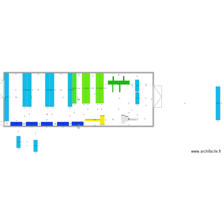 lcm stock . Plan de 1 pièce et 506 m2