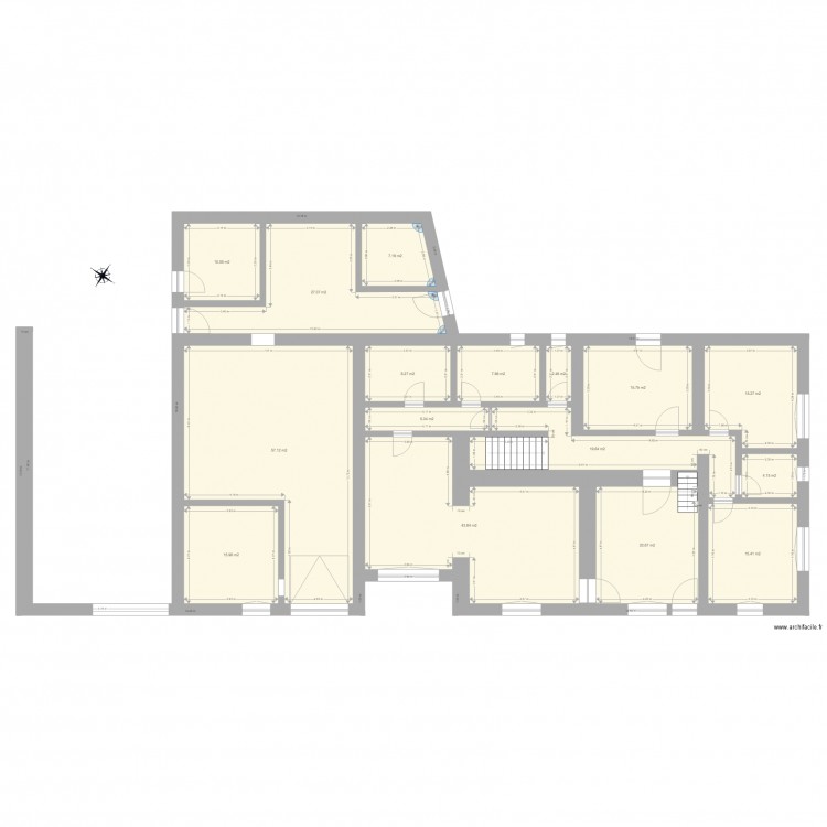 DODET MICHEL. Plan de 0 pièce et 0 m2