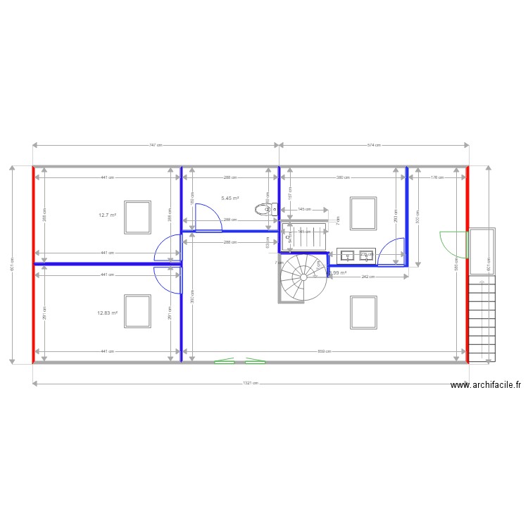 GODOT isolation étage rev3. Plan de 0 pièce et 0 m2