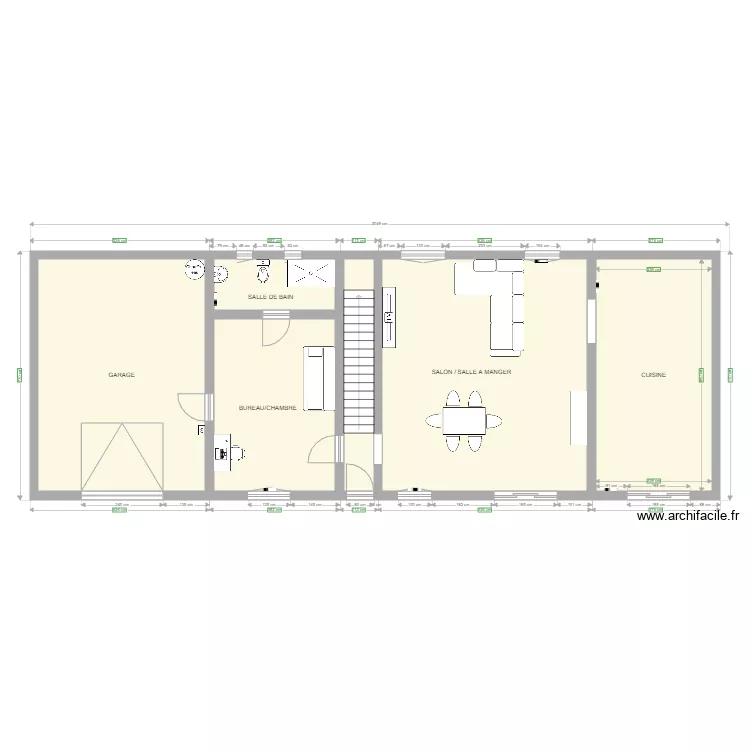 necy rdc radiateur. Plan de 
