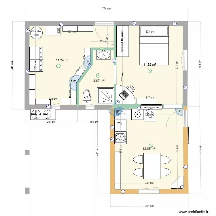 Studio02. Plan de 