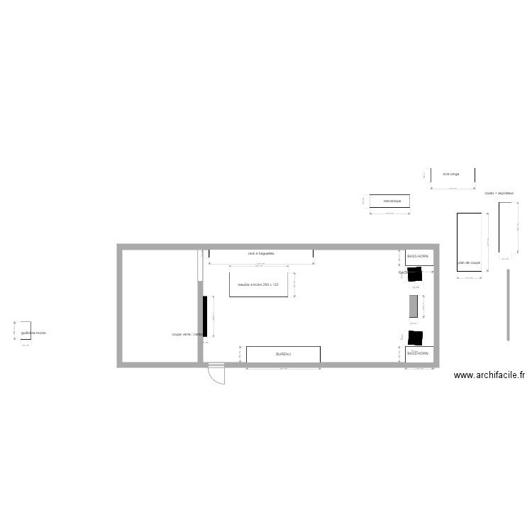 atelier beau champ BIS. Plan de 0 pièce et 0 m2