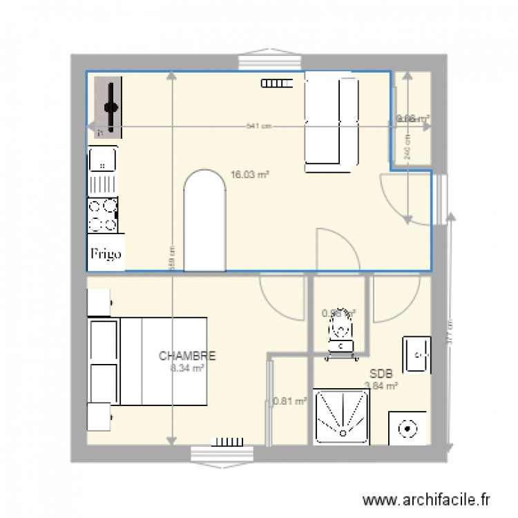 Dol t2 gauche 2. Plan de 0 pièce et 0 m2