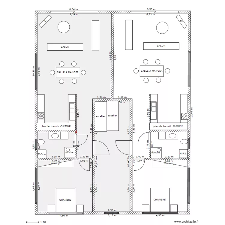 1er ETAGE 17-02-2012 (idem 2&egrave;me ETAGE) new. Plan de 