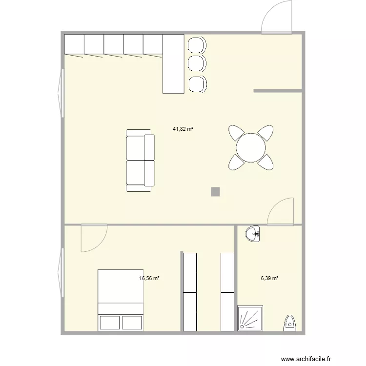 plan KURSAAL lot E. Plan de 