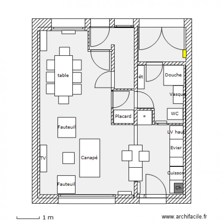 RC Projet V13b - Deplcmt tabl elec. Plan de 0 pièce et 0 m2