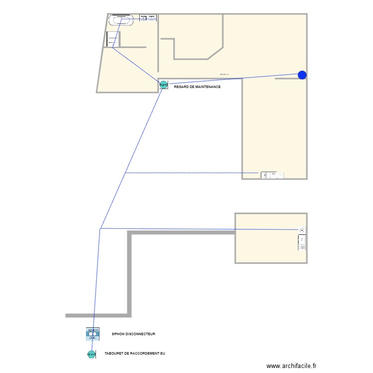 jousseaume ass 1196   2. Plan de 2 pièces et 115 m2