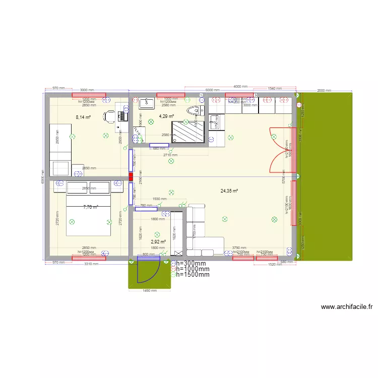 Яна Ногинск 54 эл. Plan de 