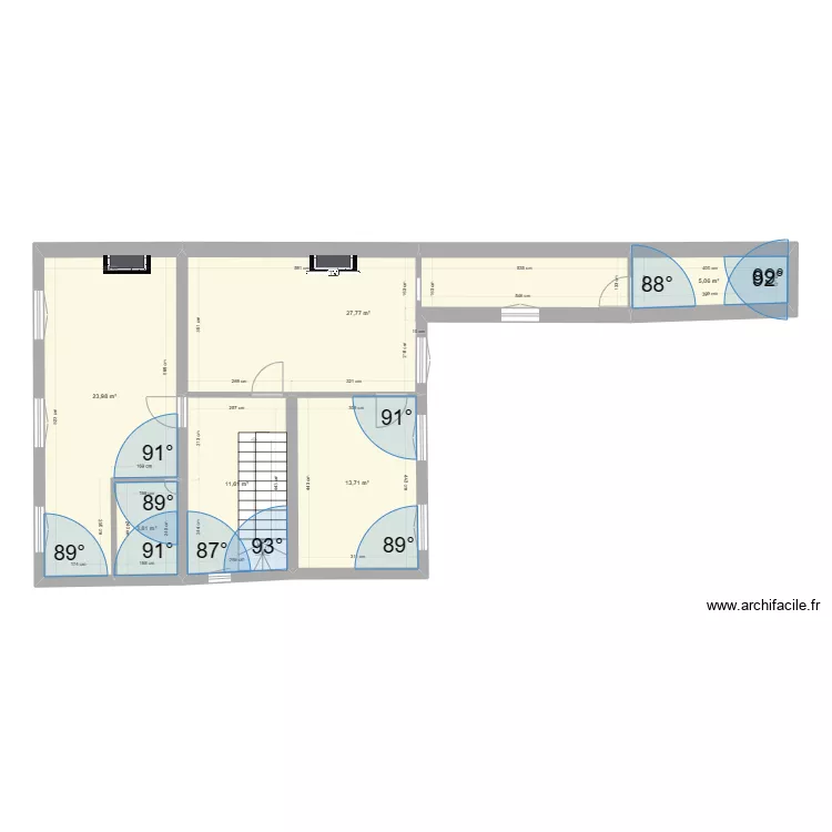2023 mai etage 1. Plan de 