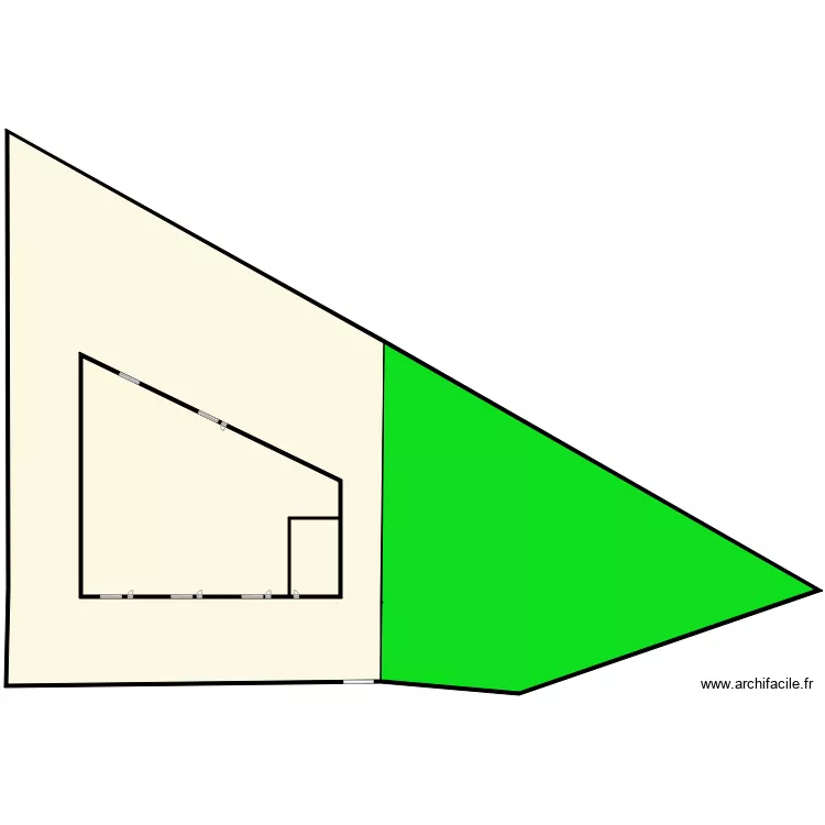 PARIS OUEST sans cote. Plan de 