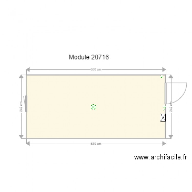 Module 20716. Plan de 0 pièce et 0 m2