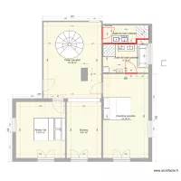 3 chambres &eacute;tage