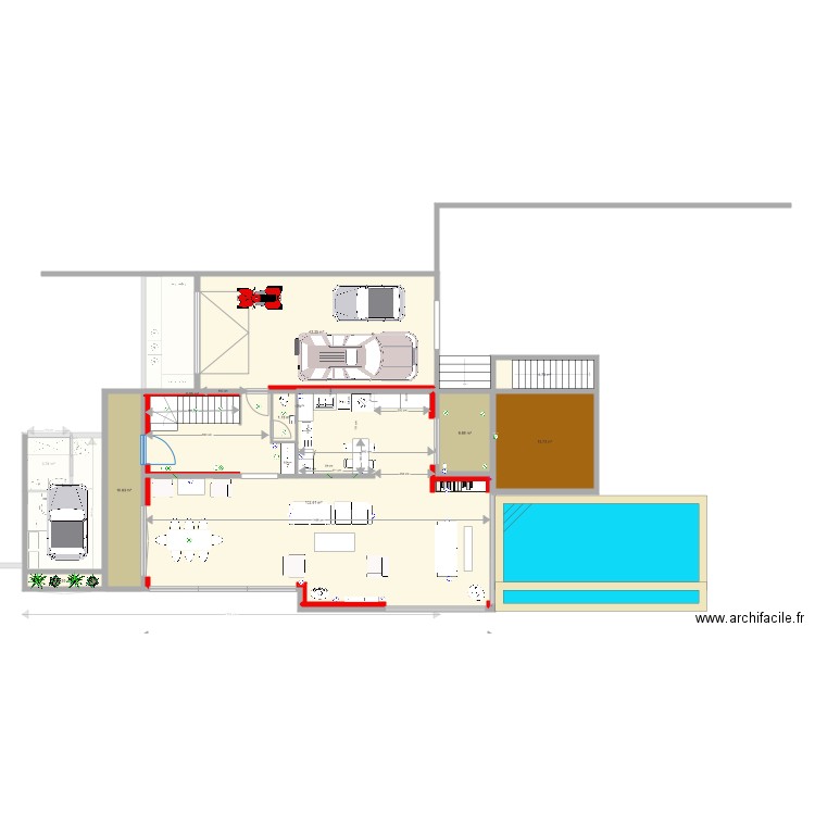 Elec 1. Plan de 0 pièce et 0 m2