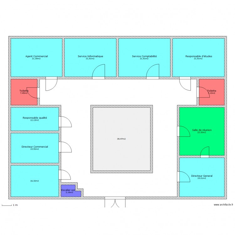 Plan1. Plan de 0 pièce et 0 m2