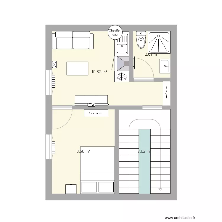 Allevard Ponsard R1. Plan de 