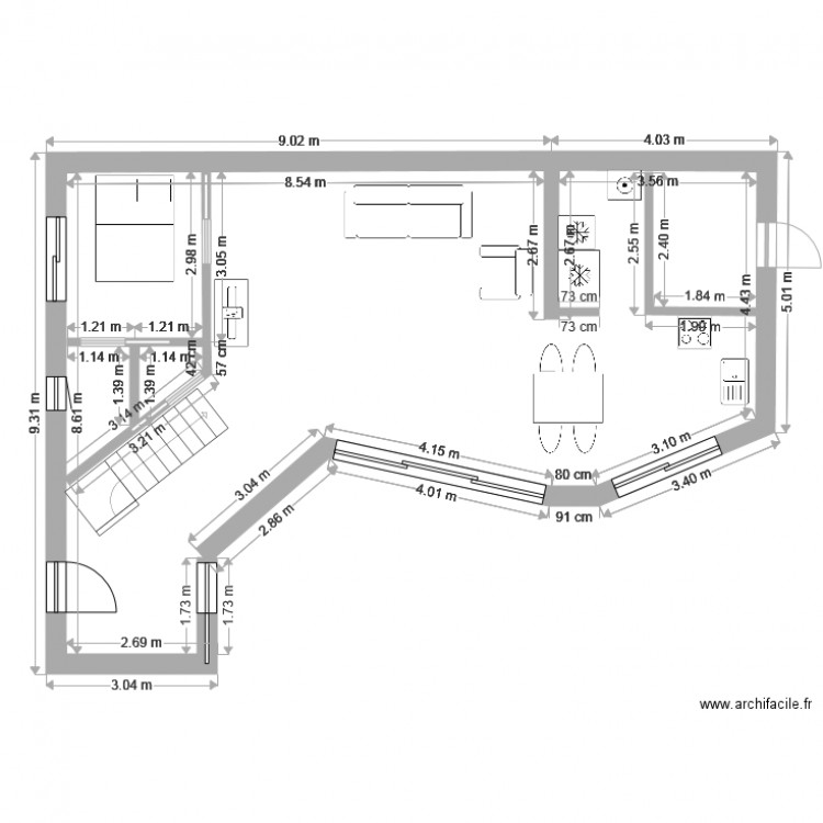 CHEVERNY. Plan de 0 pièce et 0 m2