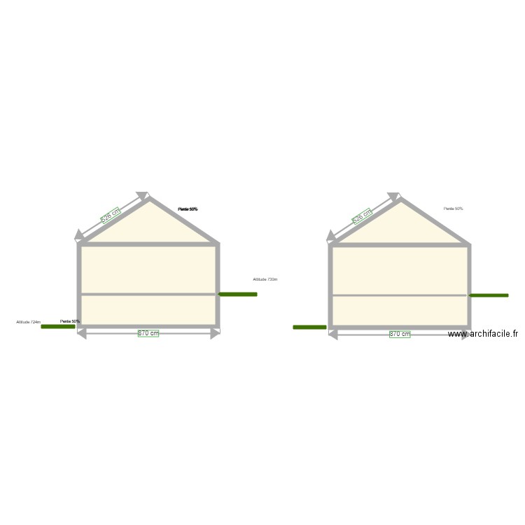 Projet Extension Arrière. Plan de 0 pièce et 0 m2