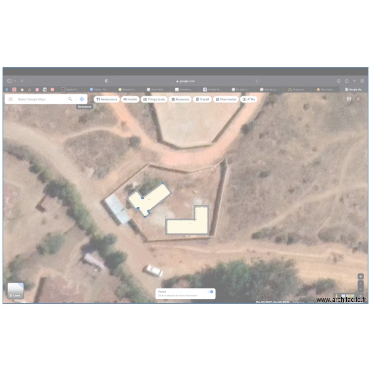 madagascar. Plan de 0 pièce et 0 m2