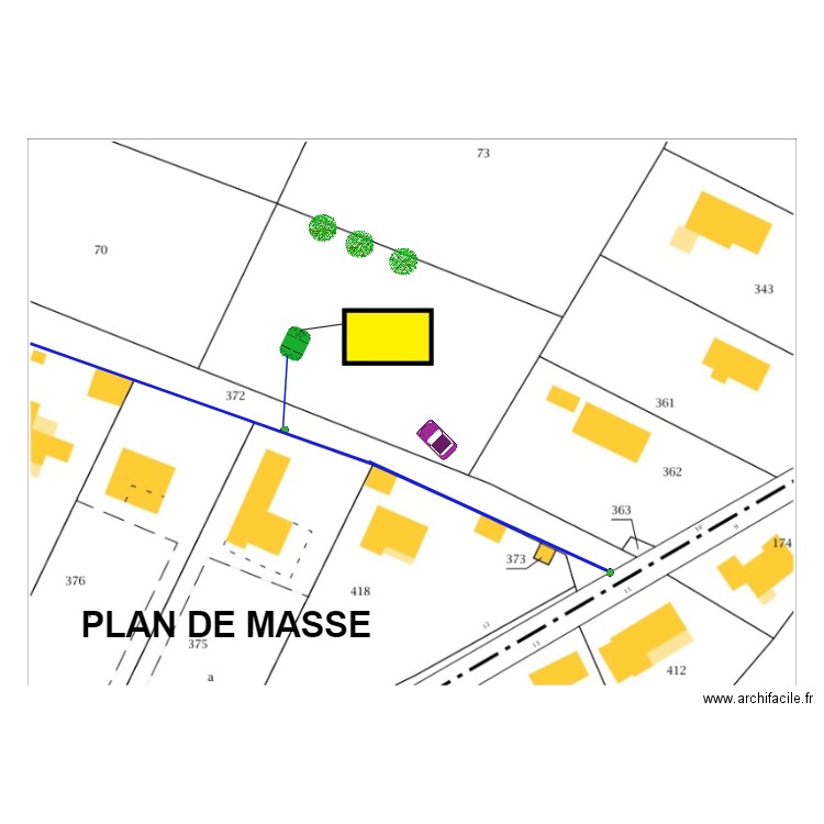 Cubiburu. Plan de 0 pièce et 0 m2