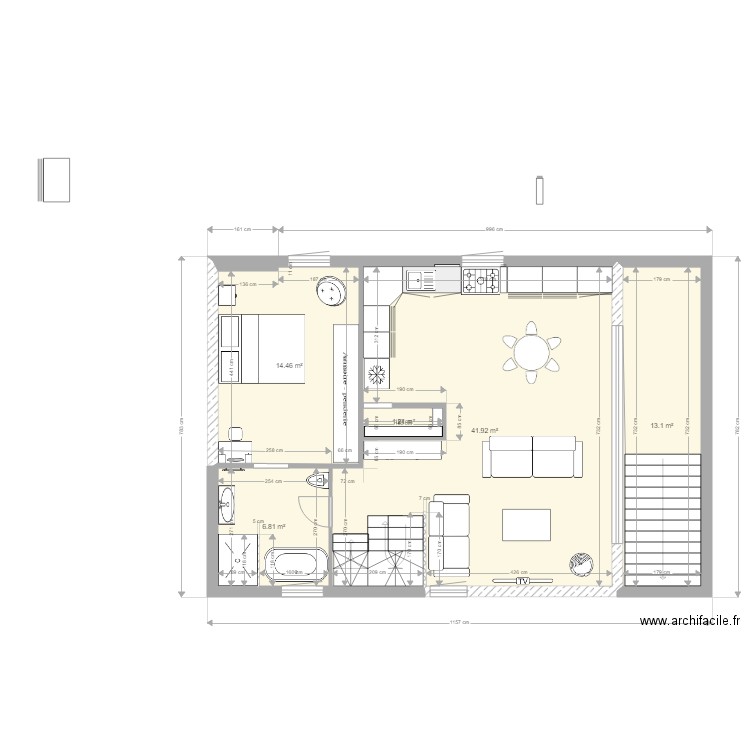 PLAN  16 GM ETAGE . Plan de 0 pièce et 0 m2