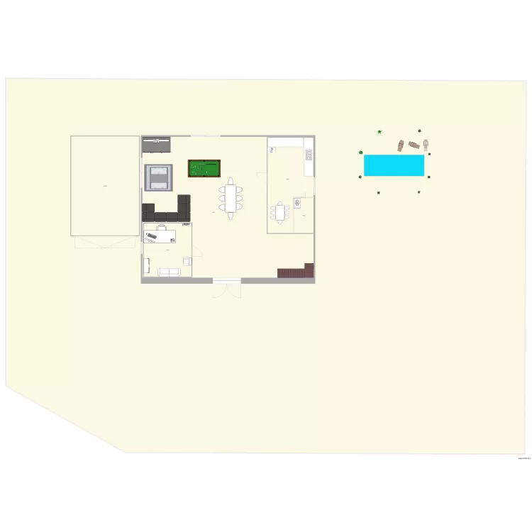 maison yanis. Plan de 