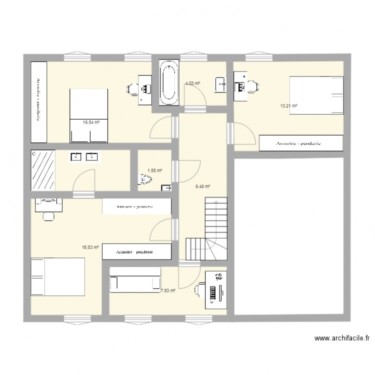 E1 maison de rêve v1. Plan de 0 pièce et 0 m2