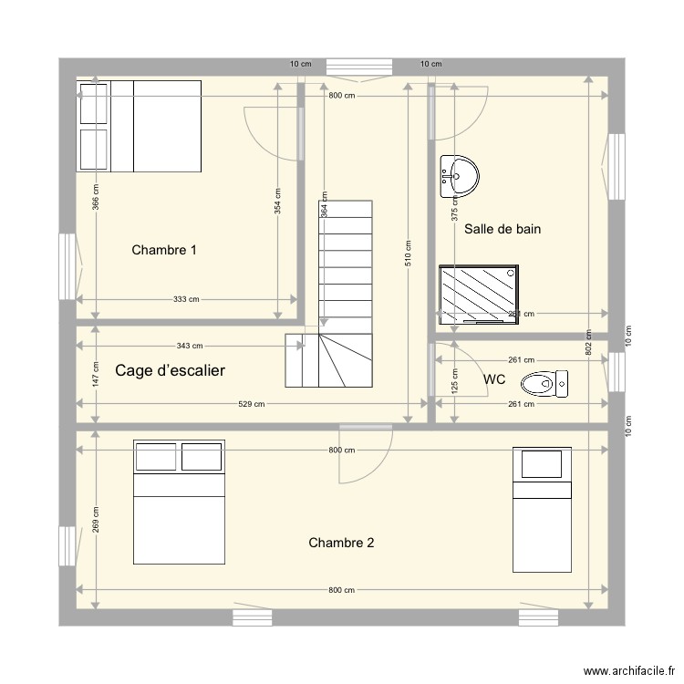 1ER ÉTAGE MUMU. Plan de 0 pièce et 0 m2