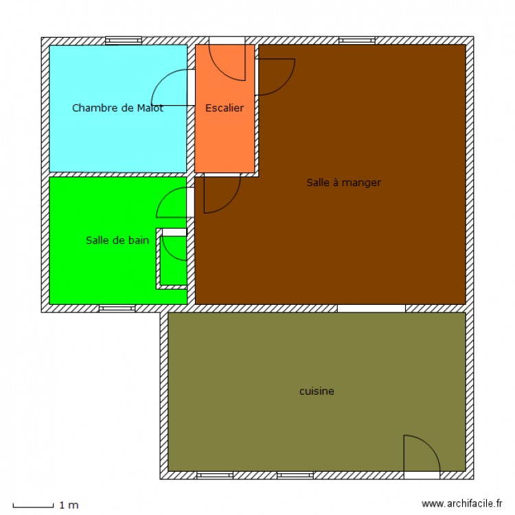 rico. Plan de 0 pièce et 0 m2