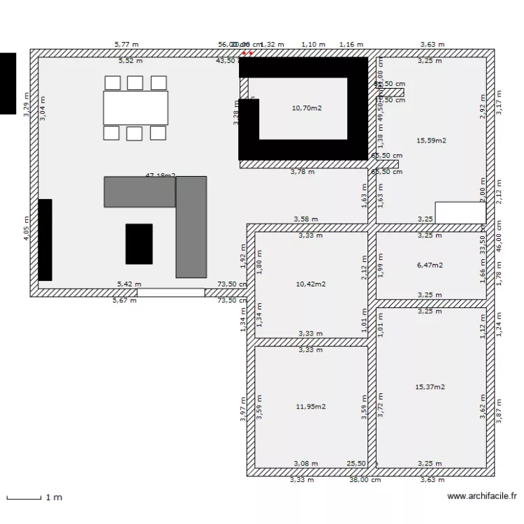 100M2 L. Plan de 