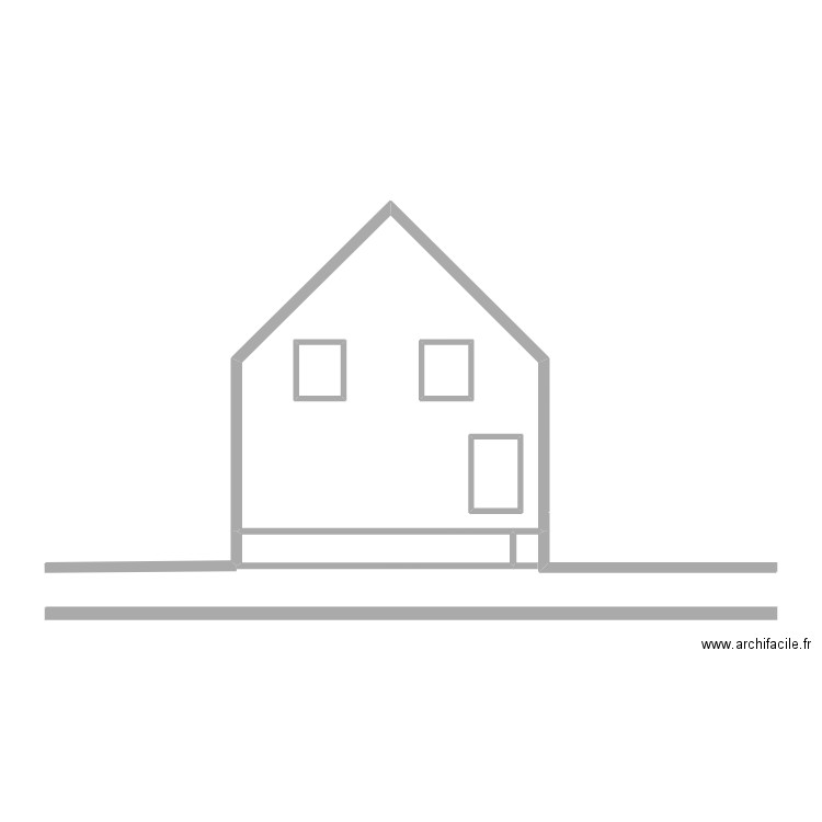 DPC 3 AVANT. Plan de 4 pièces et 8 m2