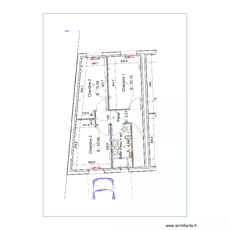 Foccibe Etage. Plan de Foccibe Etage. Plan de