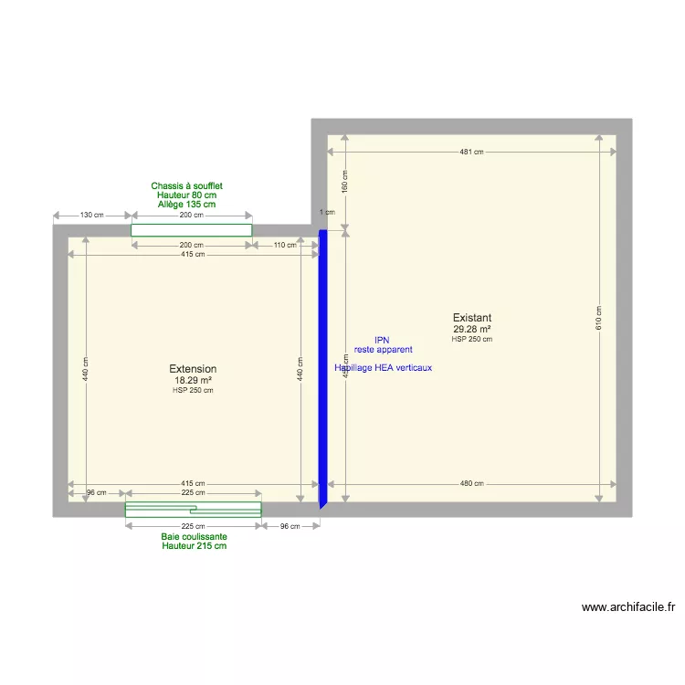 HERVNANT. Plan de HERVNANT. Plan de