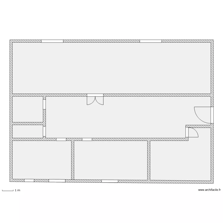 RDC DUDELANGE MAISON AVANT. Plan de 