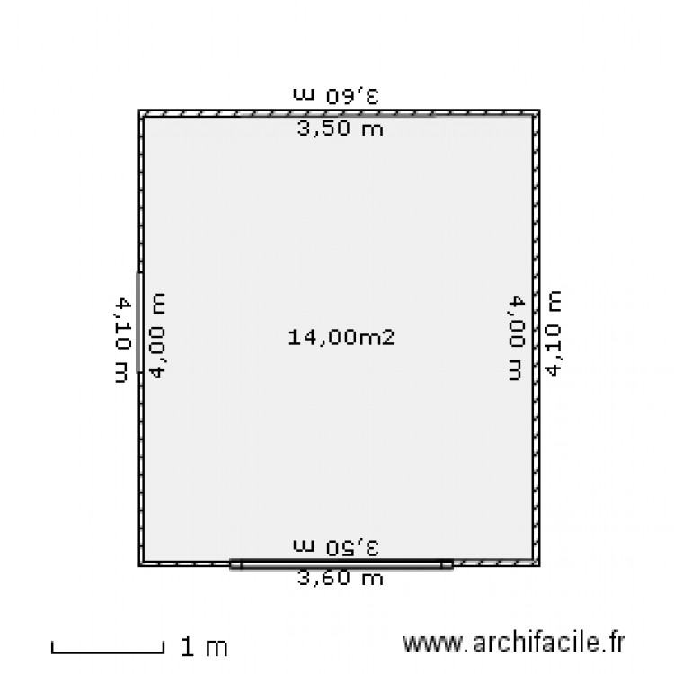 garage. Plan de 0 pièce et 0 m2