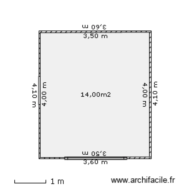 garage. Plan de garage. Plan de