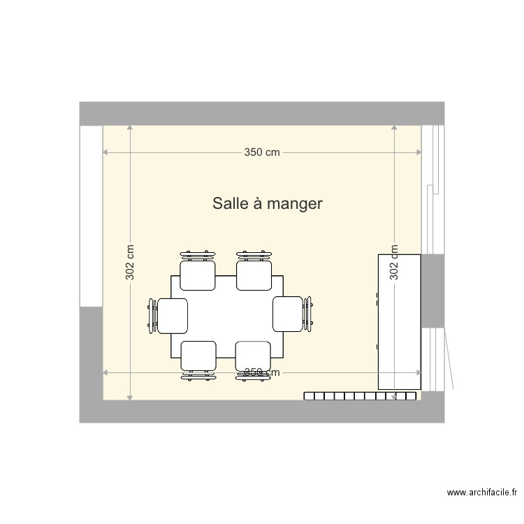Salle à manger. Plan de 0 pièce et 0 m2