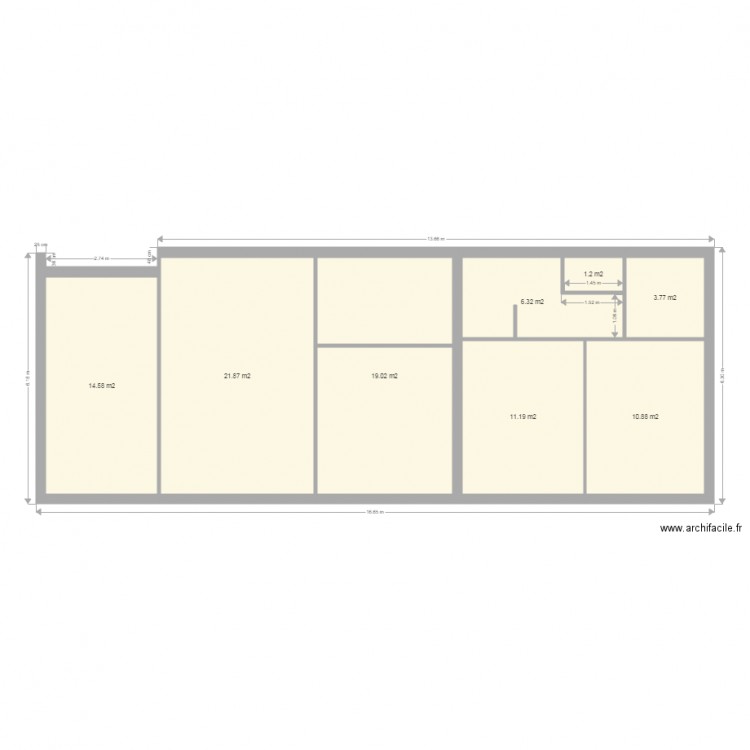 FONCIA A23. Plan de 0 pièce et 0 m2